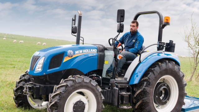 The Mighty Holland Tractor: Powering Through Fields with Precision