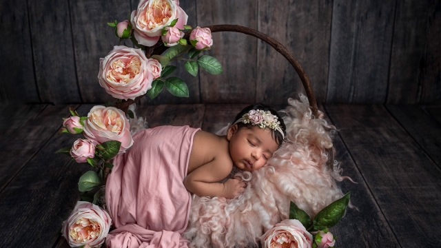 Cradled Cuteness: Capturing the Bliss of Newborn Photography